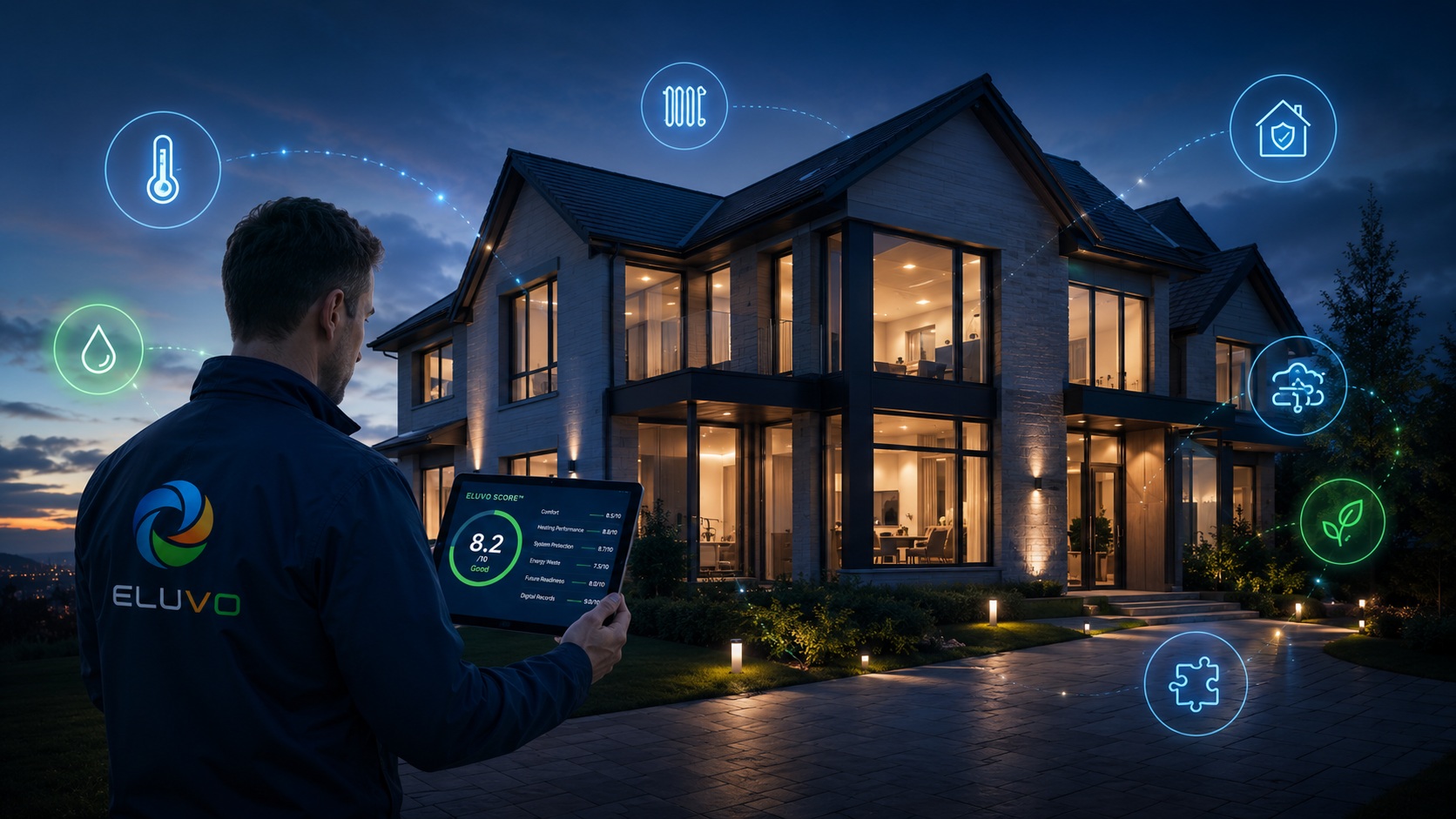 ELUVO home climate assessment for Bristol homeowners